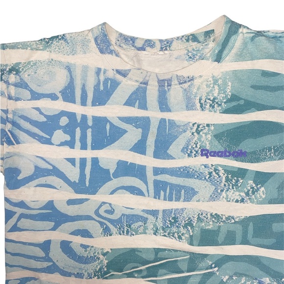 Vintage Reebok Men’s 80’s Size Small Tshirt - Picture 3 of 3